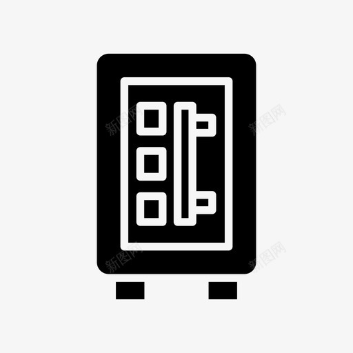 保险箱金融安全svg_新图网 https://ixintu.com 保险箱 金融 安全 存储 保险