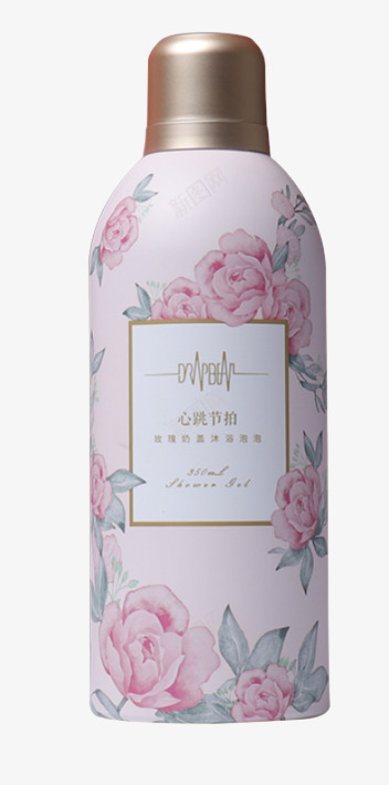心跳节拍玫瑰沐浴露png免抠素材_新图网 https://ixintu.com 心跳 节拍 玫瑰 沐浴露