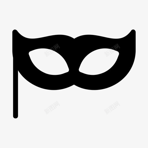 面具狂欢节脸svg_新图网 https://ixintu.com 面具 狂欢节 媒体 社交