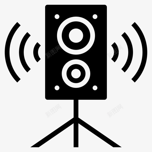 喇叭音乐聚会svg_新图网 https://ixintu.com 喇叭 聚会 音乐 声音 庆典