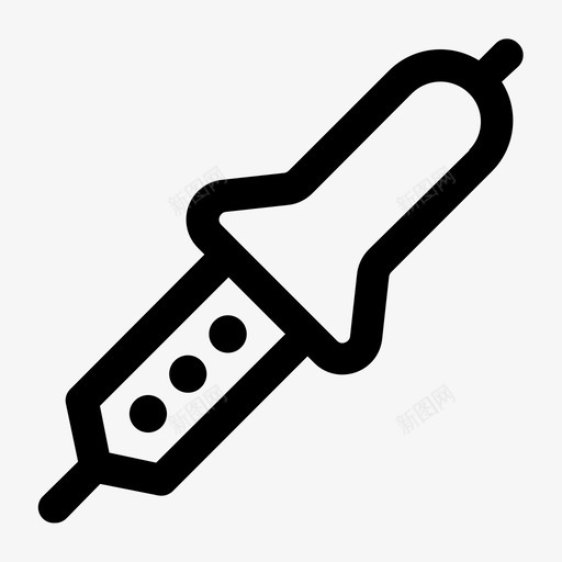 烙铁电的热的svg_新图网 https://ixintu.com 烙铁 工具 接线