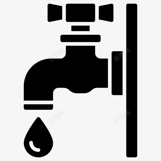 水龙头生态环境svg_新图网 https://ixintu.com 水龙头 生态环境 水龙 头水 生态 固体