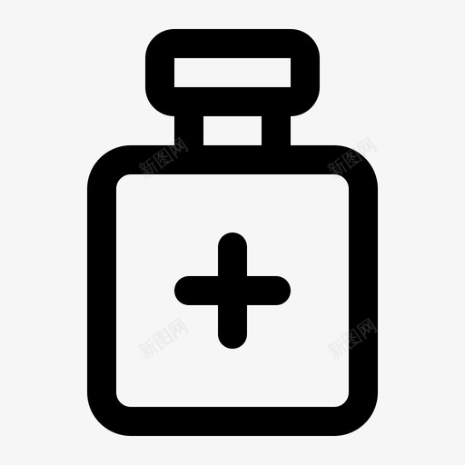 药品奶瓶保健品svg_新图网 https://ixintu.com 保健品 医疗 医疗保健 药品 奶瓶 系列