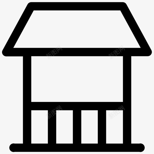 露台壁龛建筑svg_新图网 https://ixintu.com 花园 露台 壁龛 建筑