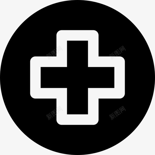 健康交叉医疗保健svg_新图网 https://ixintu.com 健康 交叉 医疗保健 医学