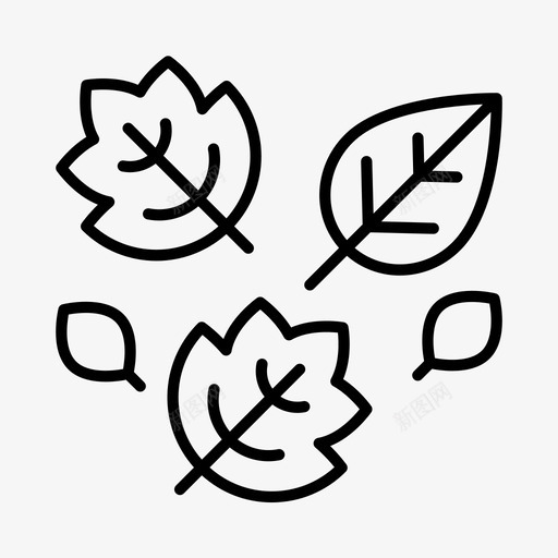 秋天气候户外svg_新图网 https://ixintu.com 秋天 气候 户外 季节 天气