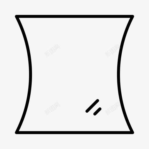 镜子装饰玻璃svg_新图网 https://ixintu.com 镜子 装饰 玻璃 反射 窗户