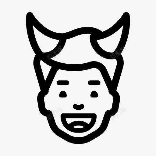 笑魔鬼男孩咯咯笑开心svg_新图网 https://ixintu.com 魔鬼 男孩 咯咯 咯笑 开心 表情