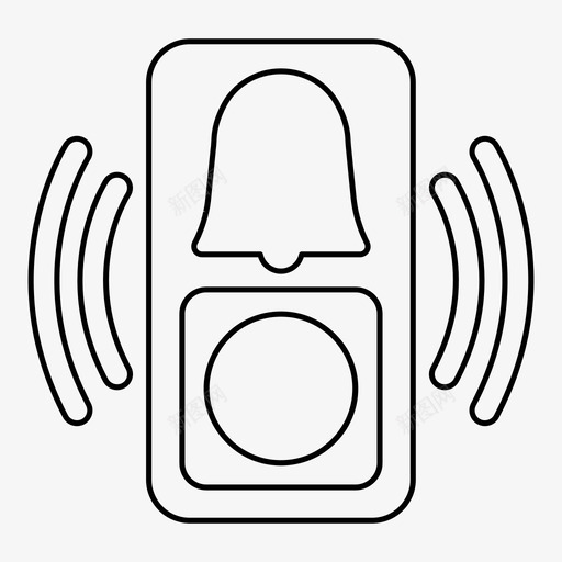 火警消防消防安全svg_新图网 https://ixintu.com 火警 消防 安全 警告 标志