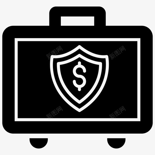业务保护财务保护财务安全svg_新图网 https://ixintu.com 保护 安全 业务 财务 资金 防病毒 标志 图标 集合
