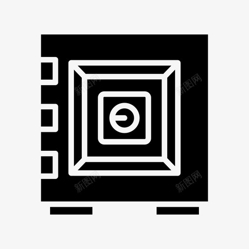 保险箱储物柜保安svg_新图网 https://ixintu.com 保险箱 储物柜 保安 储藏室