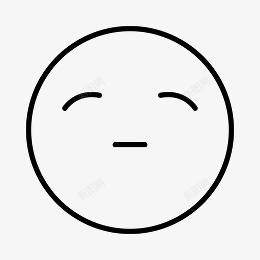烦恼表情情绪svg_新图网 https://ixintu.com 表情 烦恼 情绪 社会 模因