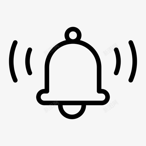 闹钟闹钟铃闹铃svg_新图网 https://ixintu.com 闹钟 闹铃