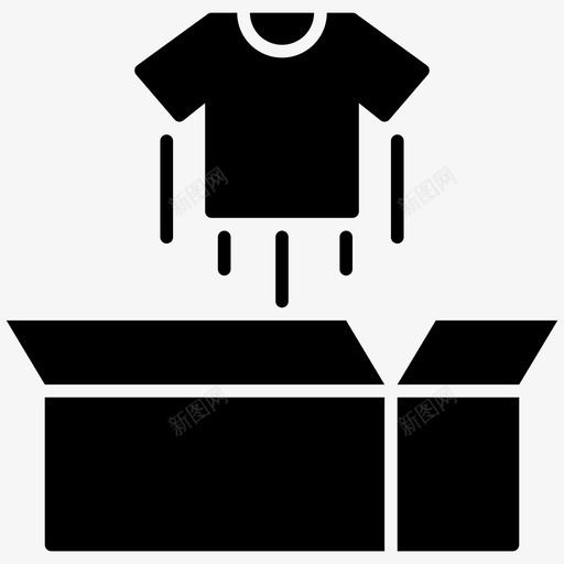 拆箱服装打开svg_新图网 https://ixintu.com 拆箱 服装 打开 衬衫 网上购物 固体