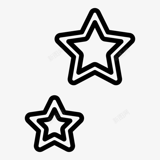 星星圣诞节假日svg_新图网 https://ixintu.com 星星 圣诞 圣诞节 节假日 圣诞老人
