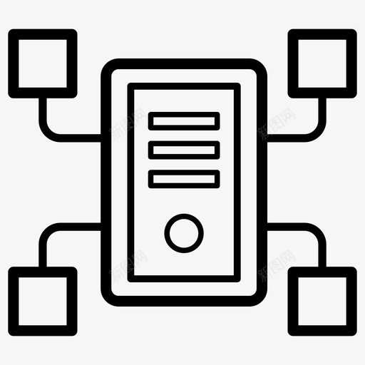 服务器网络数据共享数据存储svg_新图网 https://ixintu.com 数据库 网络 服务器 数据 网络服务 共享 存储 连接 分布式 联网 托管
