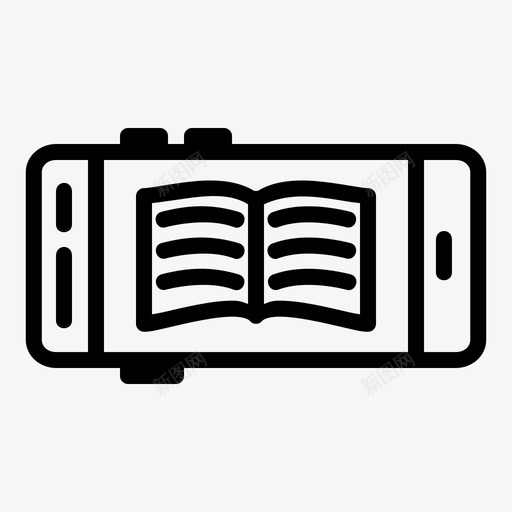 数字图书课程学习svg_新图网 https://ixintu.com 数字图书 课程学习 在线 在线学习
