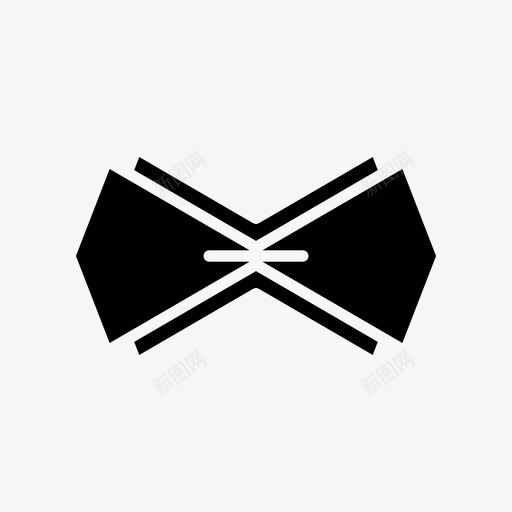 领结时尚节日svg_新图网 https://ixintu.com 领结 时尚 节日