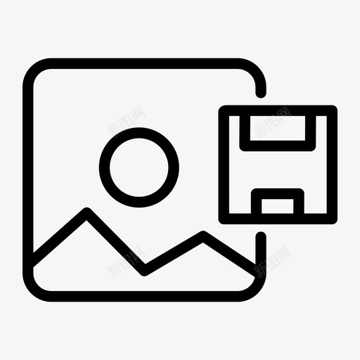 另存为图像应用程序照片svg_新图网 https://ixintu.com 另存 存为 图像 应用程序 照片 图片