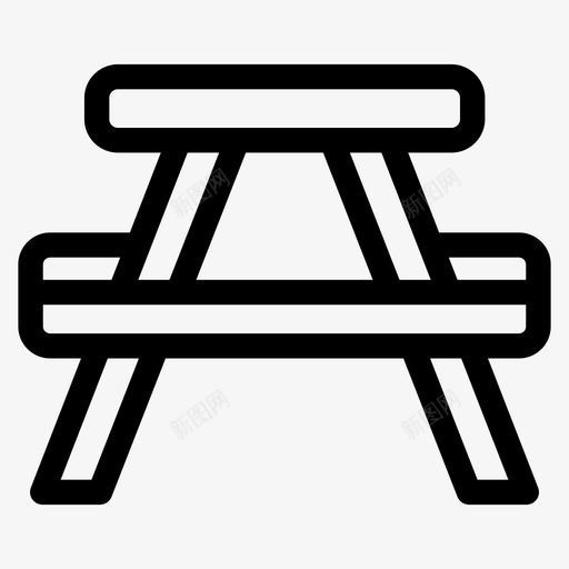 采购产品野餐桌野餐桌长凳svg_新图网 https://ixintu.com 野餐 餐桌 家具 采购 产品 长凳 公园 家居装饰