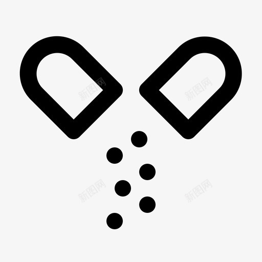 药品胶囊药房svg_新图网 https://ixintu.com 药品 胶囊 药房 药丸 保健 保健医 医疗