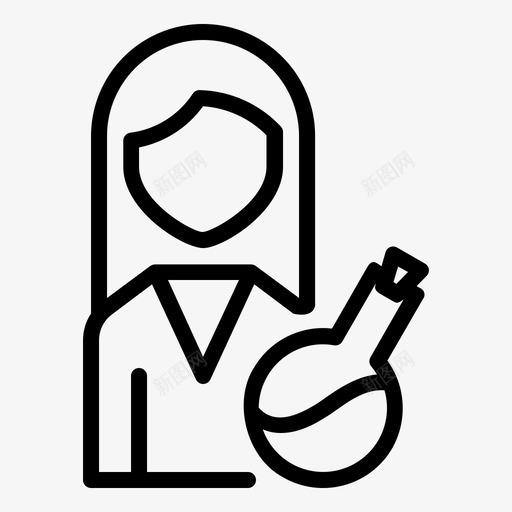 科学家化身生物化学家svg_新图网 https://ixintu.com 化身 科学家 生物 生物化 生物化学 化学家 女女 女工