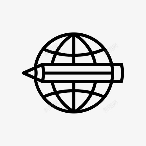 全民教育在线学习全球svg_新图网 https://ixintu.com 全民教育 全球 在线学习