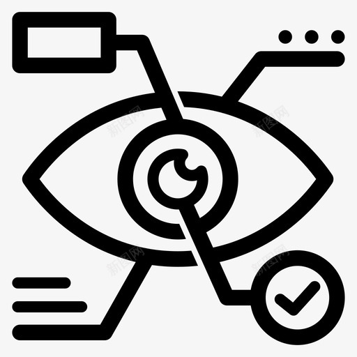eyetap增强镜头现实svg_新图网 https://ixintu.com 增强 镜头 现实 视觉 人工智能