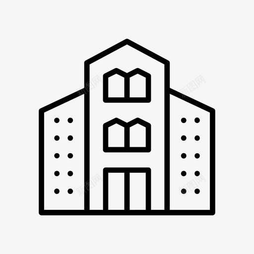 酒店建筑设施svg_新图网 https://ixintu.com 酒店 建筑 设施 房地产