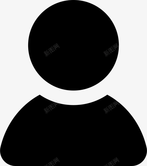 用户帐户虚拟形象svg_新图网 https://ixintu.com 用户 帐户 虚拟 形象 人物 个人资料