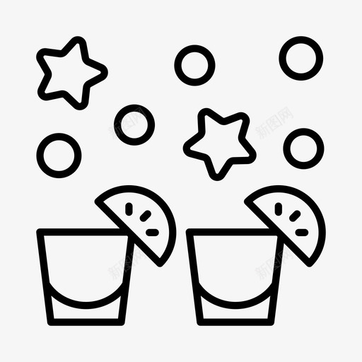 拍照庆祝喝酒svg_新图网 https://ixintu.com 拍照 庆祝 喝酒 新年 除夕 聚会