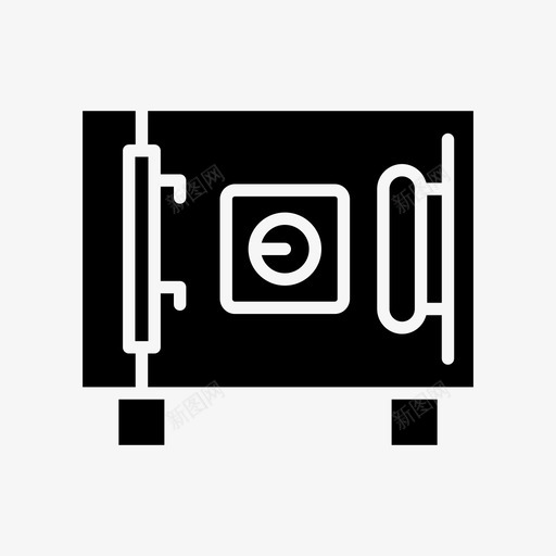 保险箱金融安全svg_新图网 https://ixintu.com 保险箱 金融 安全 存储 保险