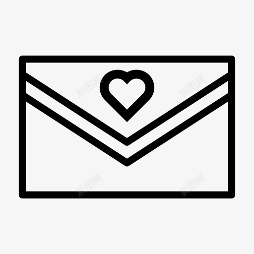 爱的信封电子邮件爱的聊天svg_新图网 https://ixintu.com 爱的 信封 邮件 电子邮件 聊天 信息 甜蜜