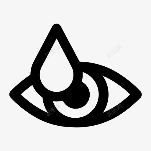 眼滴眼液保健svg_新图网 https://ixintu.com 保健 保健医 眼滴 眼液 医药 视网膜 医疗