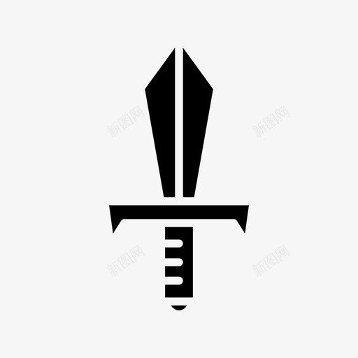匕首战斗刀锋svg_新图网 https://ixintu.com 战斗 匕首 刀锋 武器
