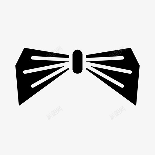 领结时尚节日svg_新图网 https://ixintu.com 领结 时尚 节日