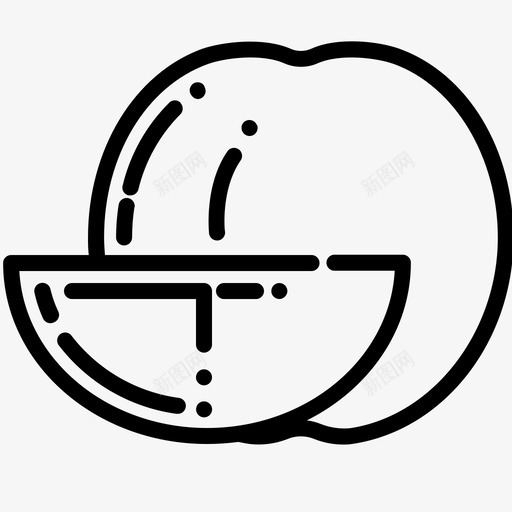 苹果饮食食物svg_新图网 https://ixintu.com 饮食 苹果 食物 水果 健康 生活方式