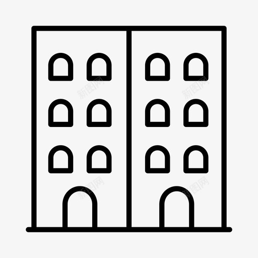 酒店住宿度假svg_新图网 https://ixintu.com 度假 酒店 住宿 招待 汽车 旅馆