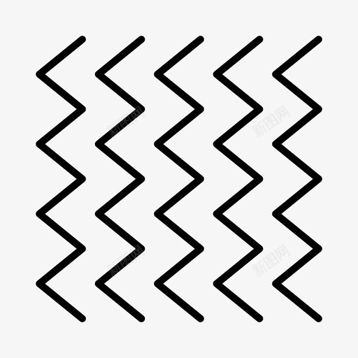 锯齿线图案svg_新图网 https://ixintu.com 锯齿 图案 线图
