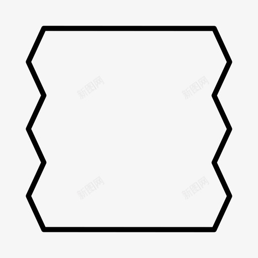 之字形几何学校svg_新图网 https://ixintu.com 之字形 形状 几何 几何学 学校 独特