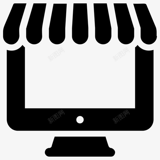网上商店网上购买电子商务svg_新图网 https://ixintu.com 网上商店 网上 购买 电子商务 网上购物 购物 商业 图标 集合