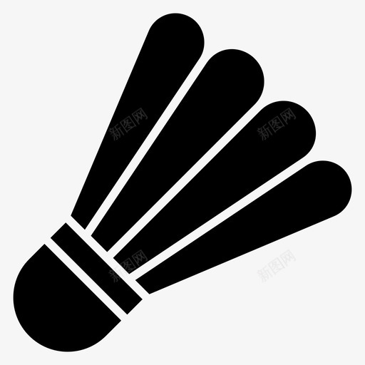 羽毛球羽毛球小鸟运动器材svg_新图网 https://ixintu.com 羽毛球 小鸟 运动器材 运动 矢量 矢量图 图标