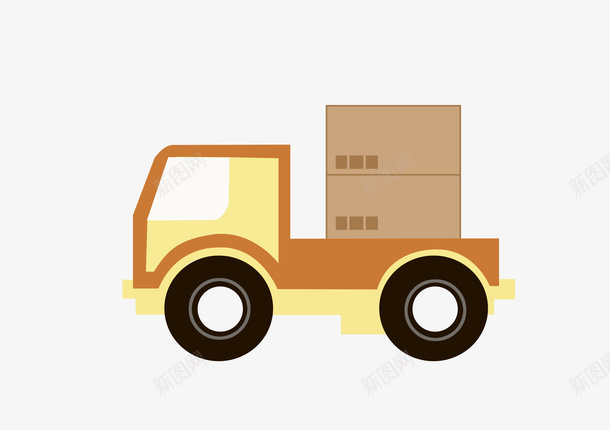 卡通卡车货车子png_新图网 https://ixintu.com 卡通卡车 卡车 货车 车