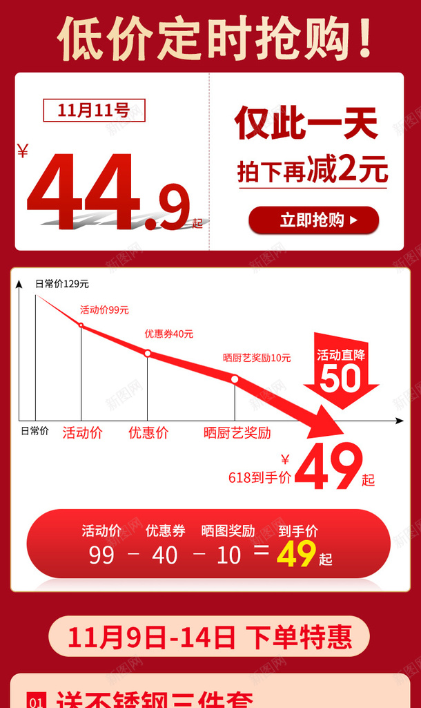 电商活动关联页psd_新图网 https://ixintu.com 电商 关联页 详情页 模板