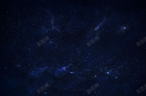 璀璨星空繁星索索png免抠素材_新图网 https://ixintu.com 星空 银河 太空 蓝色