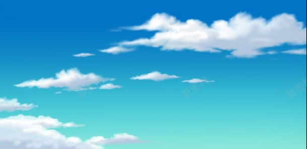 蓝色天空素材2png免抠素材_新图网 https://ixintu.com 黄 天 空 蓝