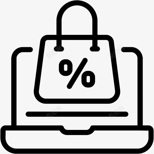 网上购物预订电子商务svg_新图网 https://ixintu.com 网上购物 预订 电子商务 订单