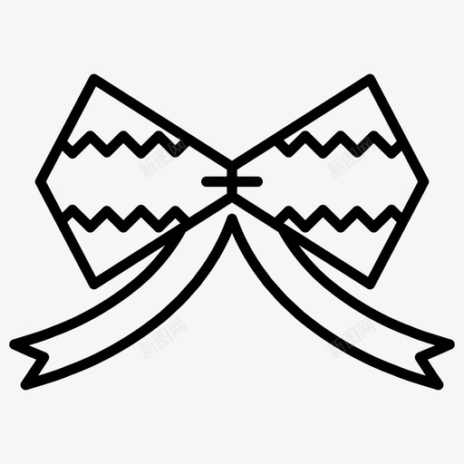 领结时尚节日svg_新图网 https://ixintu.com 领结 时尚 节日
