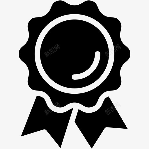 徽章奖项表彰svg_新图网 https://ixintu.com 徽章 奖项 表彰 丝带 明星 网上购物