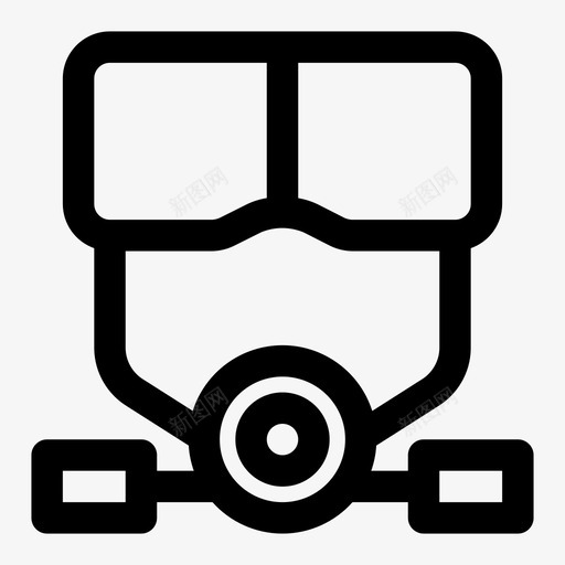 呼吸器面罩防毒面具svg_新图网 https://ixintu.com 呼吸器 面罩 防毒面具